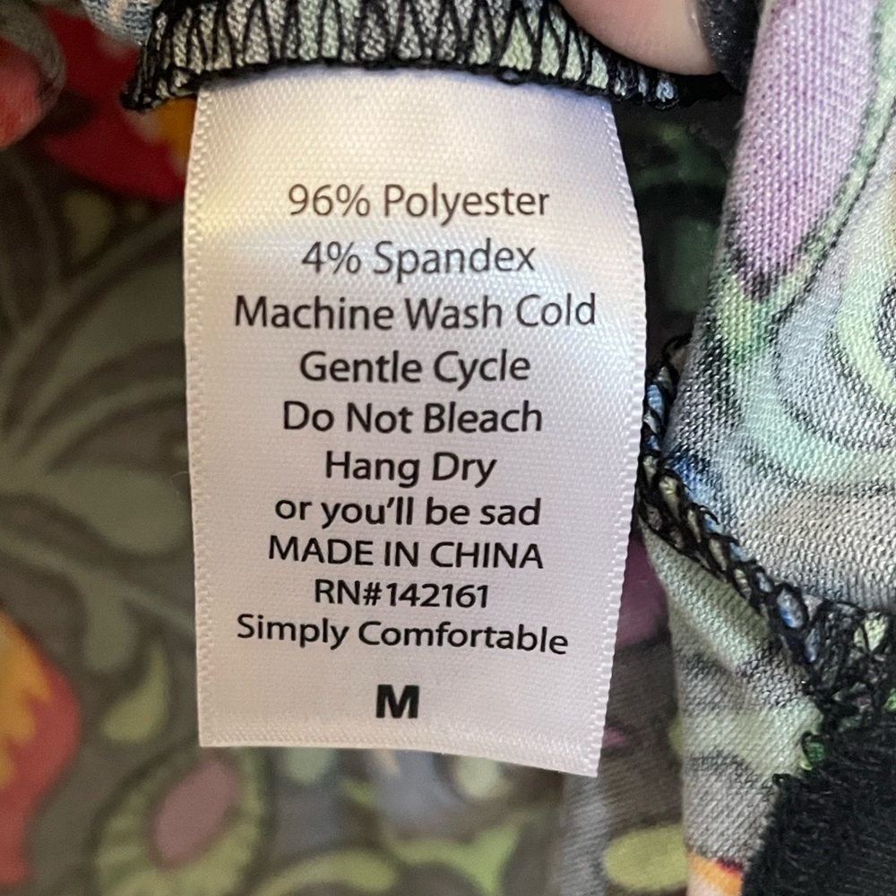 LuLaRoe Flower Randy - Picture 6 of 6